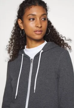 Even&Odd Sweater Met Rits - Mottled Dark Grey 12 Even&Odd Sweater Met Rits - Mottled Dark Grey -Even-Odd Winkel 04a4969f50074e63bd0fcba6c028e1e3