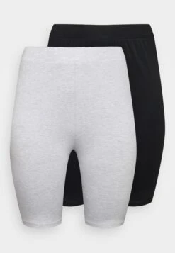 2 Pack- Shorts - Black/Mottled Light Grey -Even-Odd Winkel 08413f466fc7441db48280bc389d35bf