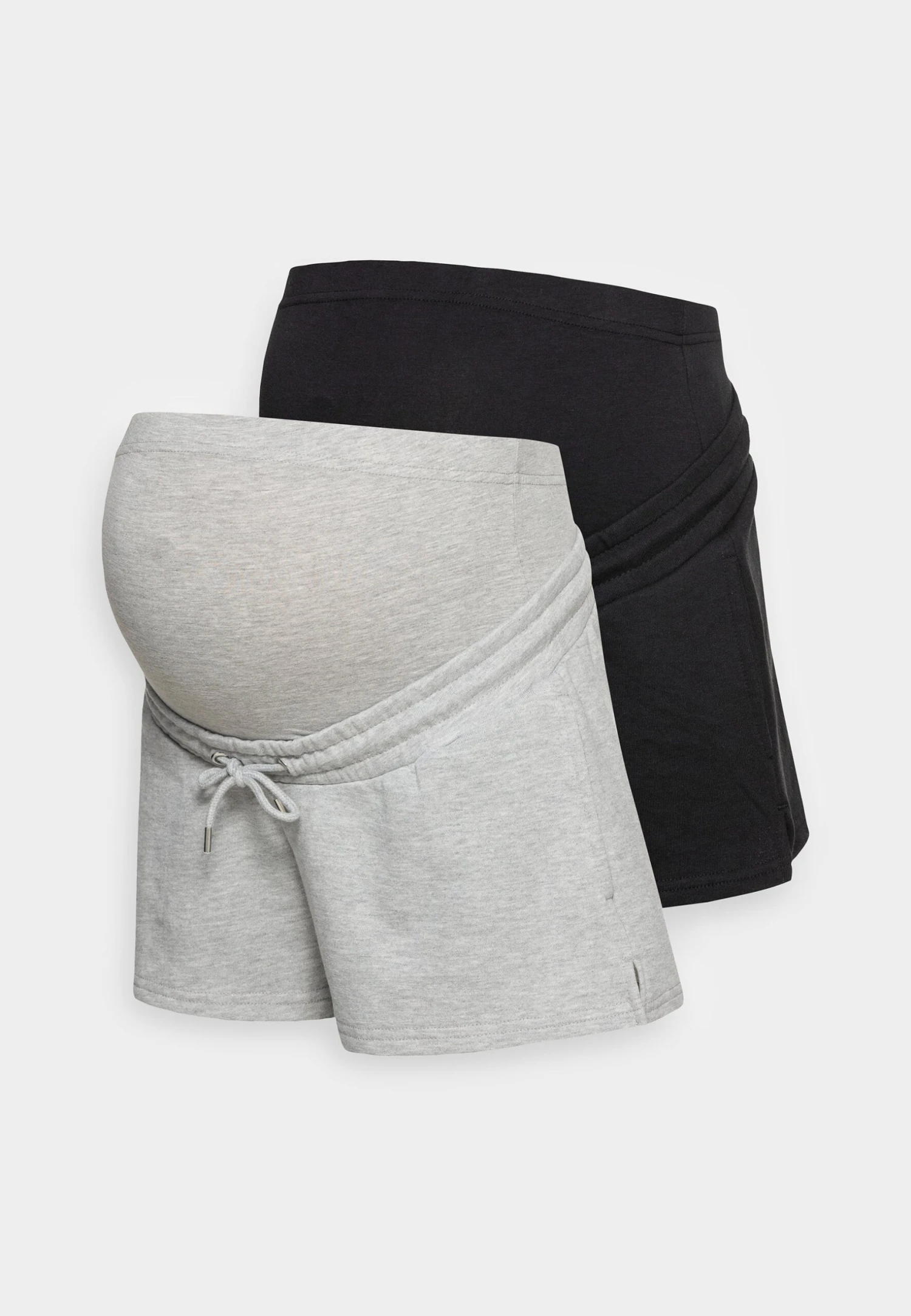 2 Pack - Shorts - Black/Mottled Light Grey 3 2 Pack - Shorts - Black/Mottled Light Grey