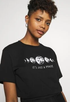 Even&Odd T-Shirt Print - Black -Even-Odd Winkel 16decfbfad37405aa0335823b87e396e