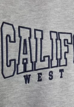 Even&Odd Poloneck With Collar And Embroidery - Sweater - Mottled Light Grey -Even-Odd Winkel 17f0bfee7bdc43479d783cb335e79660