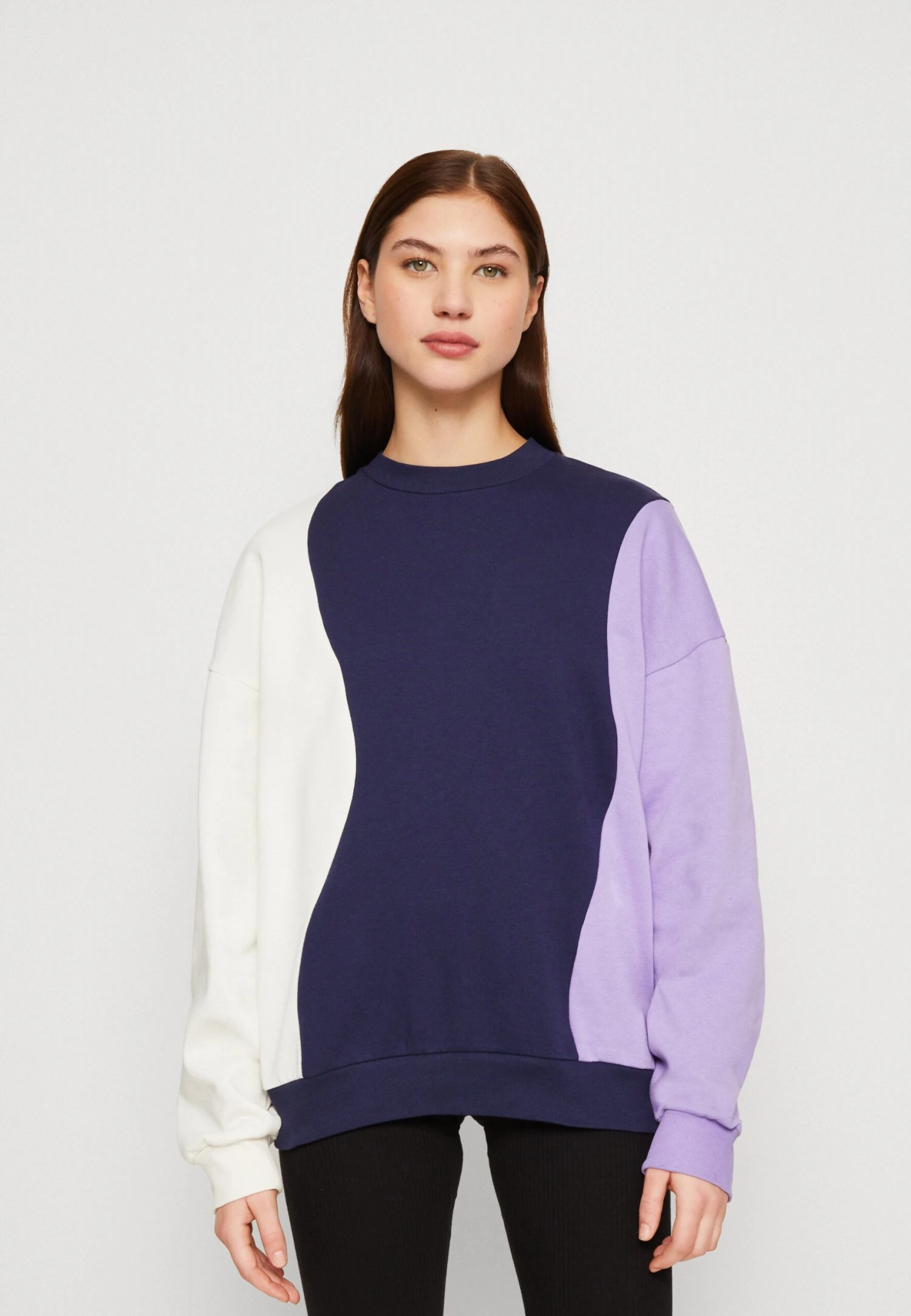 Even&Odd Sweater - Dark Blue/Purple/Off-White 3 Even&Odd Sweater - Dark Blue/Purple/Off-White