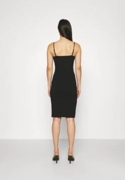 Even&Odd Strappy Mini Bodycon Dress- Jerseyjurk - Black -Even-Odd Winkel 211faff0eb3e451f9c4455d3f7db4414
