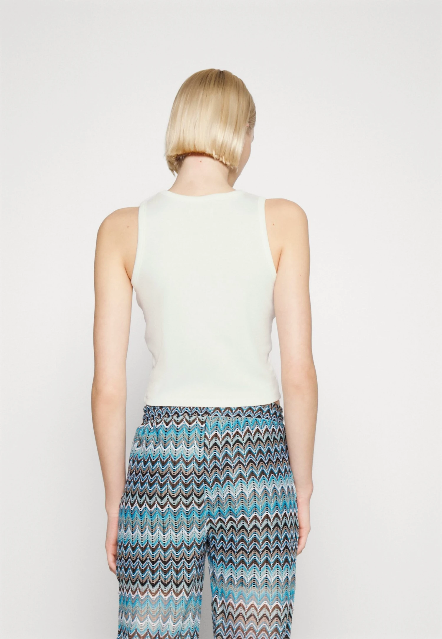 Even&Odd 2 Pack - Top - White/Grey 5 Even&Odd 2 Pack - Top - White/Grey - Afbeelding 3