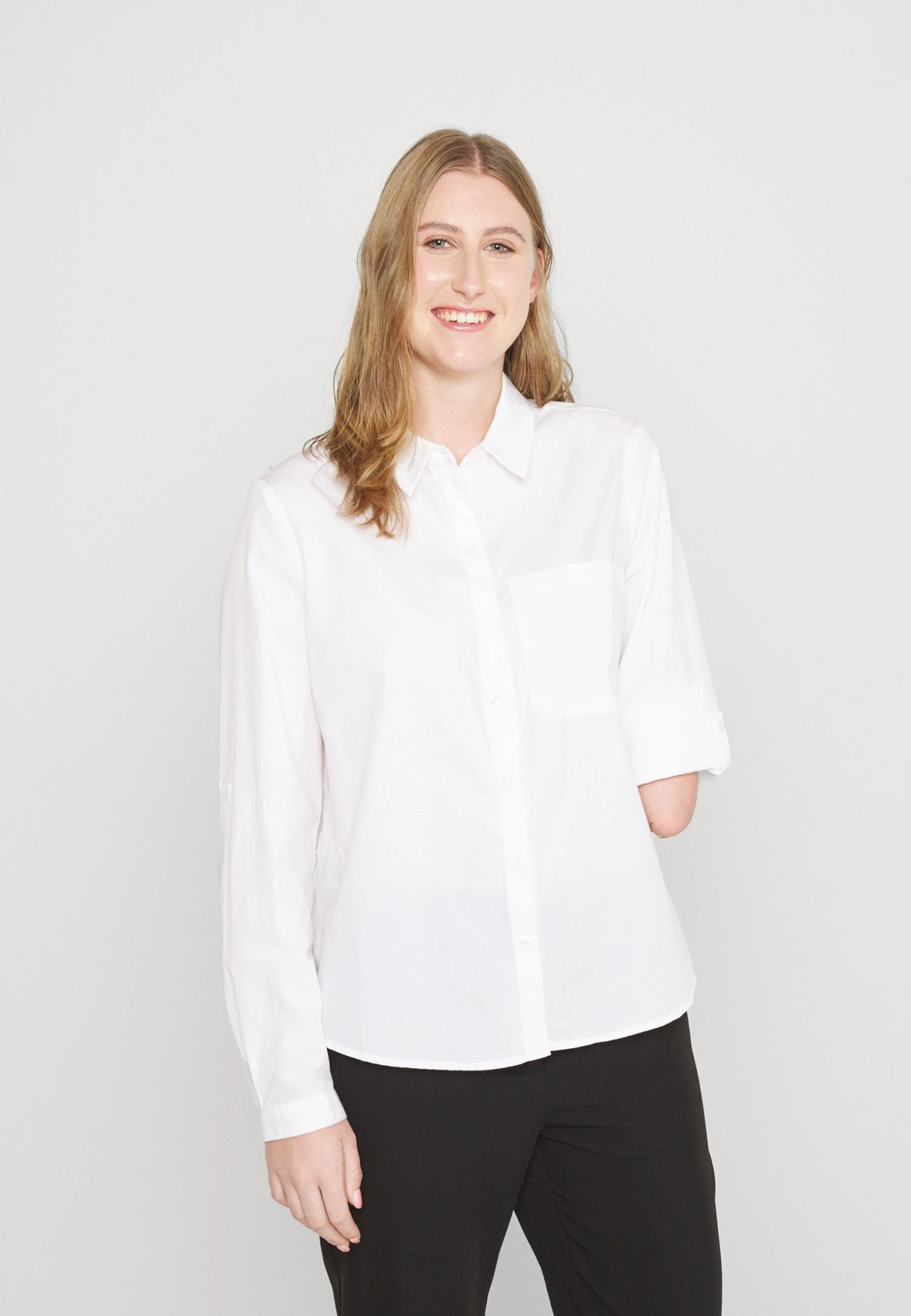 Even&Odd Blouse - White 5 Even&Odd Blouse - White - Afbeelding 3