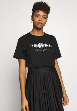 Even&Odd T-Shirt Print - Black