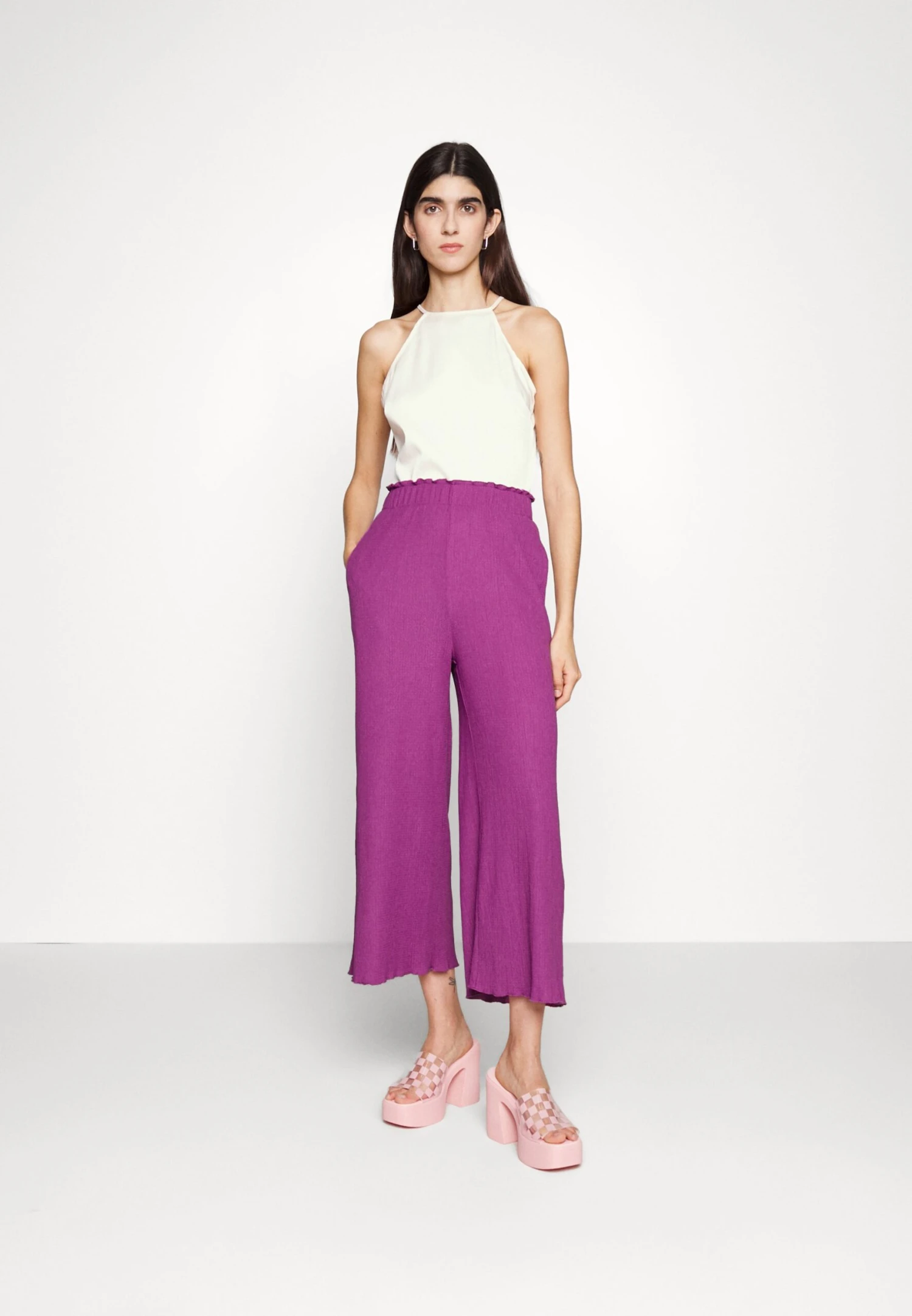 Even&Odd Broek - Purple 4 Even&Odd Broek - Purple - Afbeelding 2
