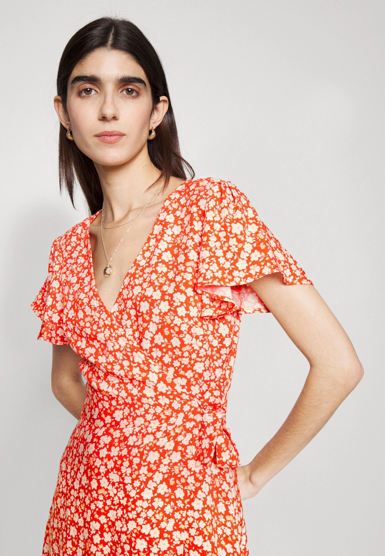 Even&Odd Jurk - Red/White 8 Even&Odd Jurk - Red/White - Afbeelding 6