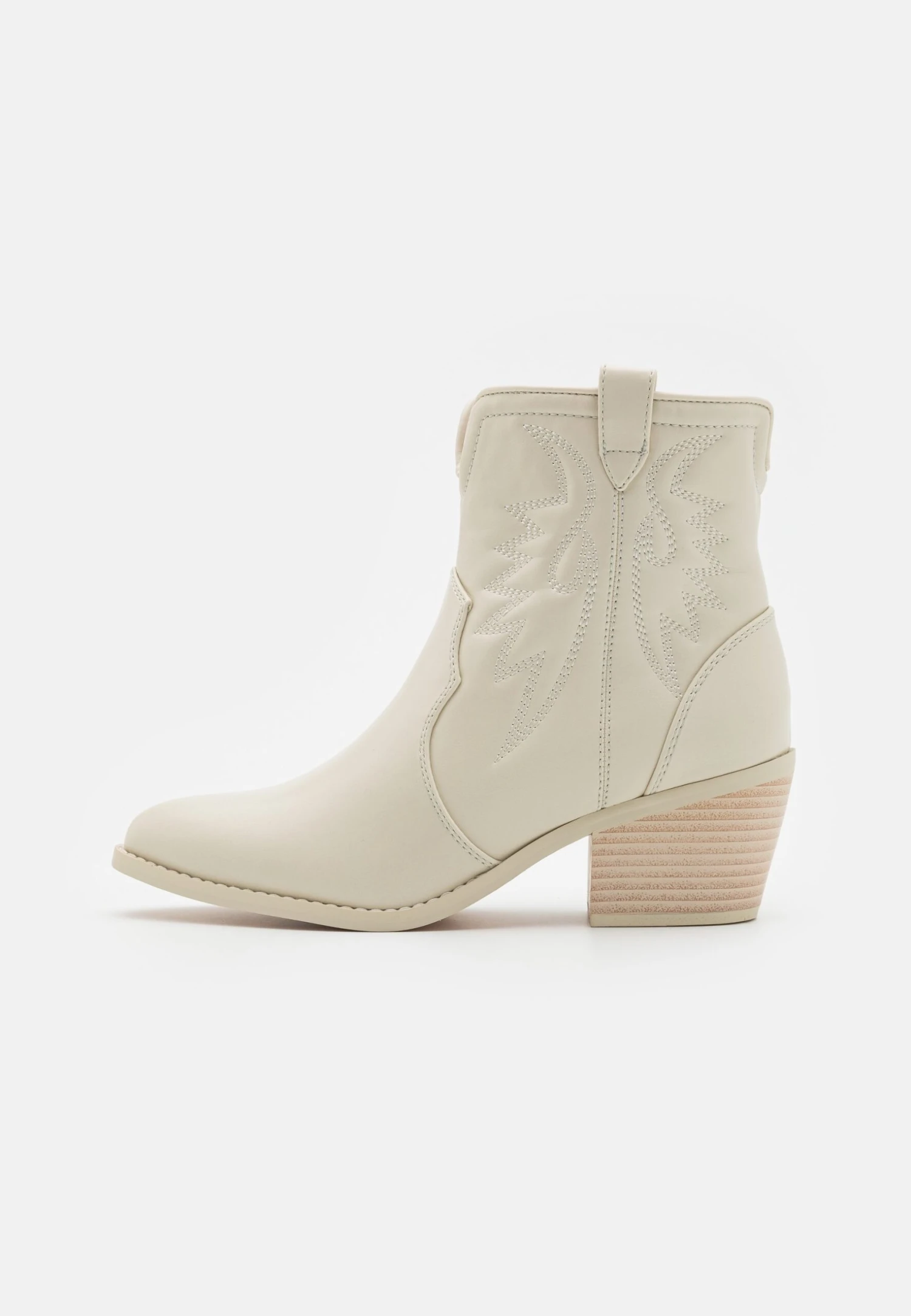 Even&Odd Cowboy-/Bikerlaarsjes - Off White 4 Even&Odd Cowboy-/Bikerlaarsjes - Off White - Afbeelding 2