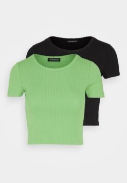 Even&Odd 2 Pack - T-Shirt Basic - Black/Green 14 Even&Odd 2 Pack - T-Shirt Basic - Black/Green -Even-Odd Winkel 4f6a92d664e2425aa67380176ea9c3dd