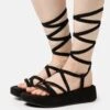 Even&Odd Sandalen Met Plateauzool - Black 1 Even&Odd Sandalen Met Plateauzool - Black -Even-Odd Winkel 524c57229fba48a595ff226fa144cf50