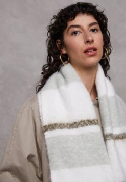 Even&Odd Sjaal - Green/White -Even-Odd Winkel 54b1729ff4bc475fb28c426347b14781