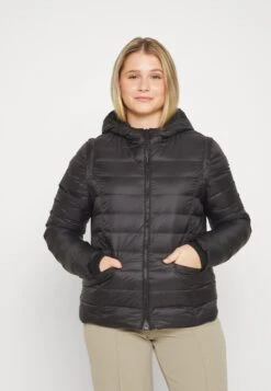 Even&Odd Gewatteerde Jas - Black -Even-Odd Winkel 55efb534f55a44cf9eab4ac9a3a1604d