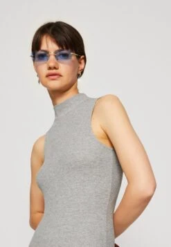 Even&Odd Perkin Neck Midi Bodycon Dress - Jerseyjurk - Mottled Grey 11 Even&Odd Perkin Neck Midi Bodycon Dress - Jerseyjurk - Mottled Grey -Even-Odd Winkel 5e3b4f000d8c4f689f5d473bb151d844