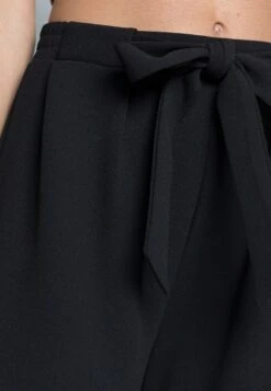 Even&Odd Belt Detail Wide Leg Pants - Broek - Black -Even-Odd Winkel 6c79b970b97142d2b7ae758d11acee5f