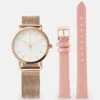 Even&Odd Set - Horloge - Rose Gold-Coloured/Pink 1 Even&Odd Set - Horloge - Rose Gold-Coloured/Pink -Even-Odd Winkel 6f430d5973084c0eacfc377a32d25e45