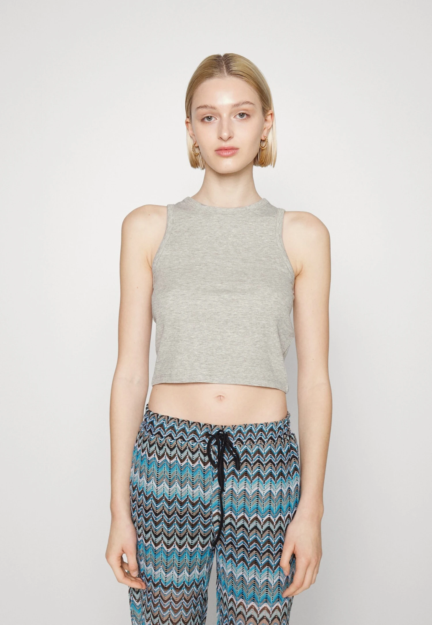 Even&Odd 2 Pack - Top - White/Grey 6 Even&Odd 2 Pack - Top - White/Grey - Afbeelding 4