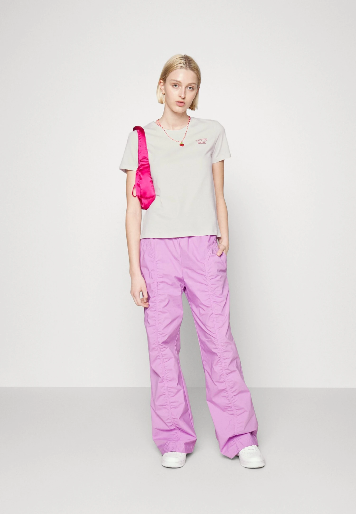 Even&Odd Hattie Tutto Bene- T-Shirt Basic - Light Pink 4 Even&Odd Hattie Tutto Bene- T-Shirt Basic - Light Pink - Afbeelding 2
