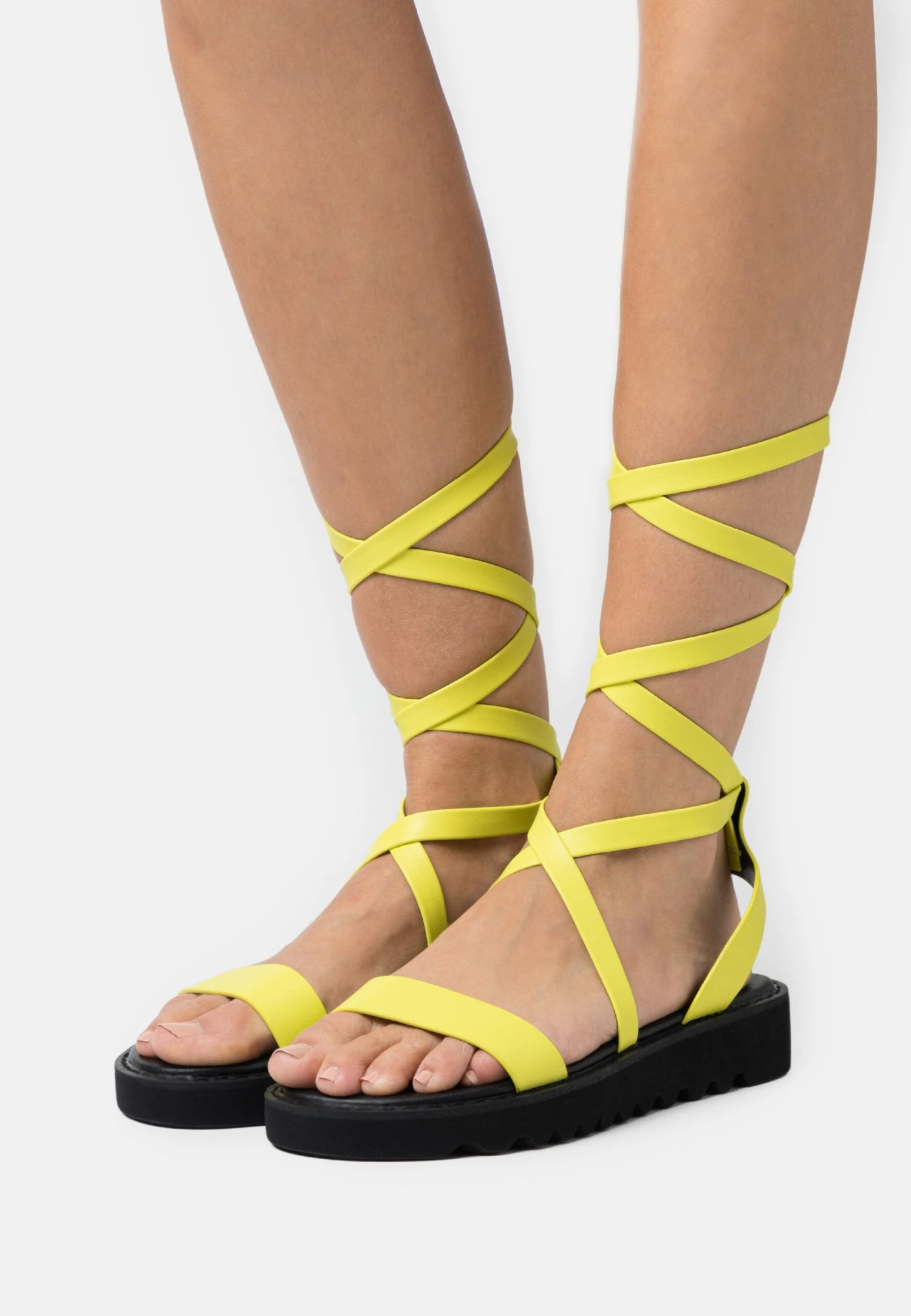 Even&Odd Sandalen - Yellow 3 Even&Odd Sandalen - Yellow