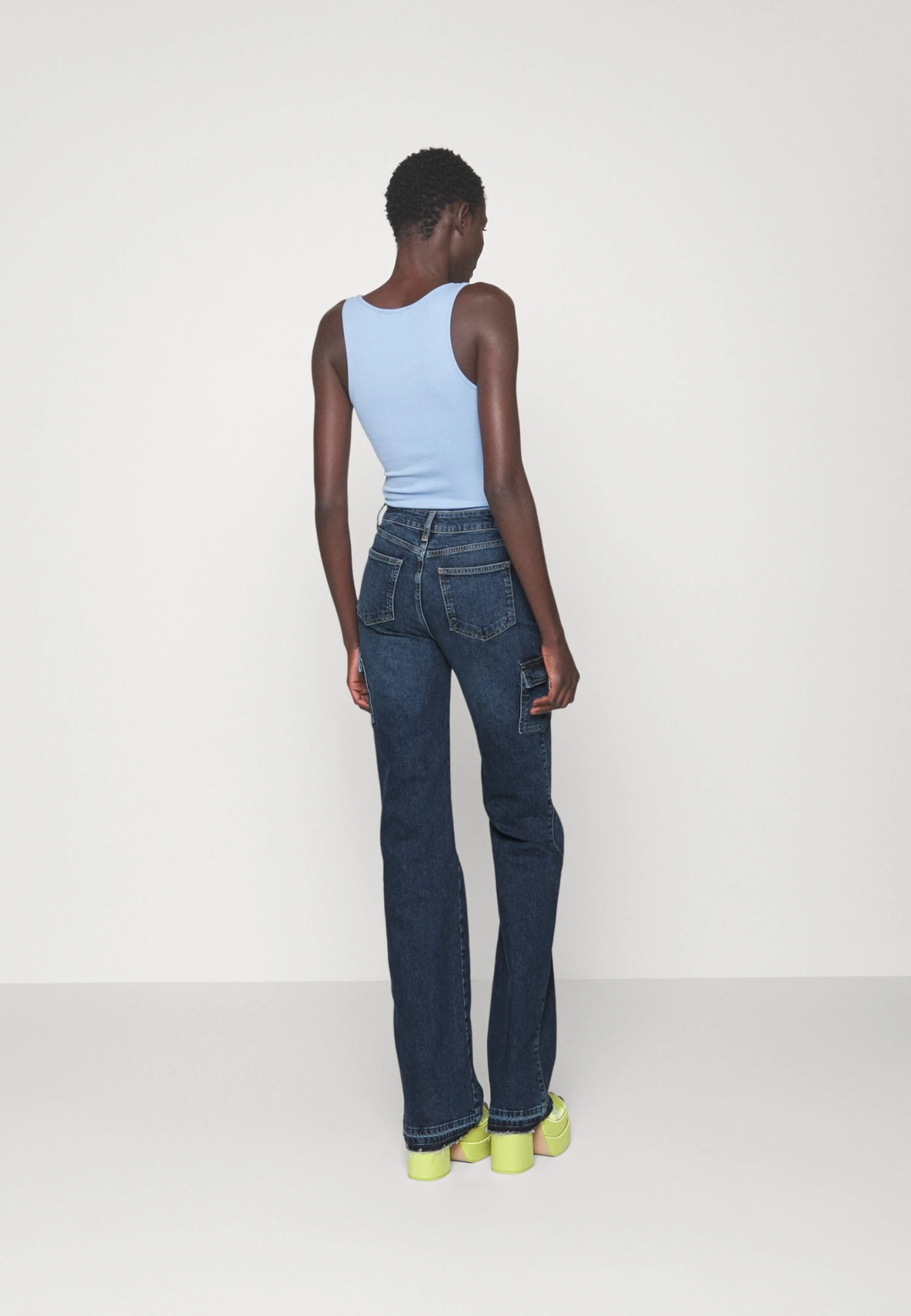 Flared Jeans - Light Blue Denim 5 Flared Jeans - Light Blue Denim - Afbeelding 3