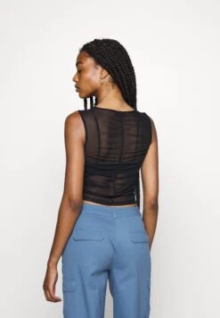 Even&Odd Racer Tule Top- Top - Black -Even-Odd Winkel 8845ec1a3a5e42c4a0b01118b81e0918