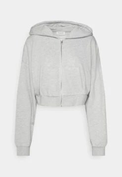 Even&Odd Sweater Met Rits - Mottled Light Grey -Even-Odd Winkel 8d6b5df718504f308b745e4a3b071211