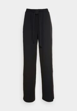 Even&Odd Belt Detail Wide Leg Pants - Broek - Black -Even-Odd Winkel 8db4dc9593744c85bd2078434f652a50