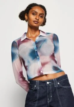 Even&Odd Overhemdblouse - Multi-Coloured -Even-Odd Winkel 9844742186e74563bb2047ba97b18a18