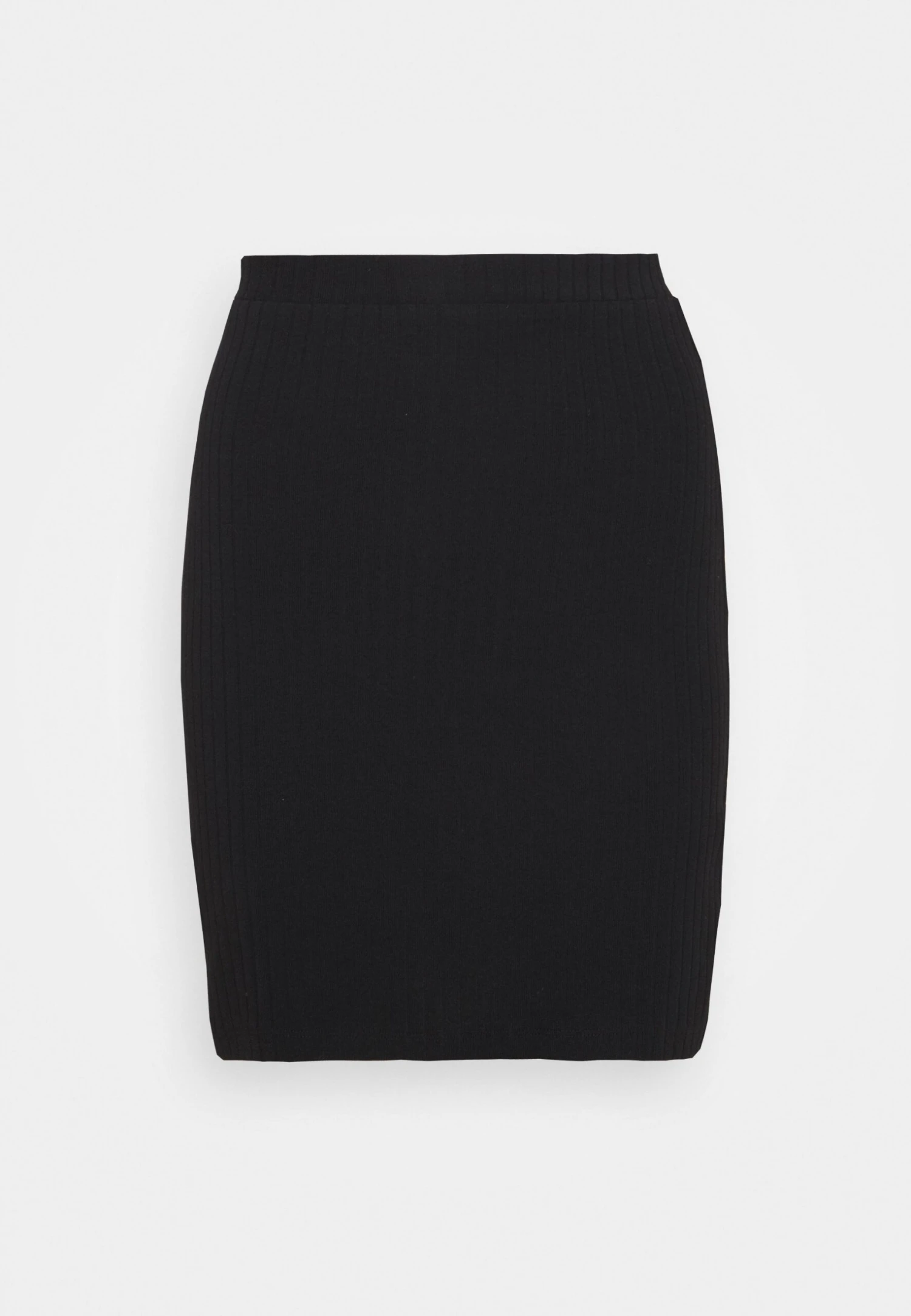 Even&Odd Basic Mini Ribbed Skirt - Kokerrok - Black 7 Even&Odd Basic Mini Ribbed Skirt - Kokerrok - Black - Afbeelding 5