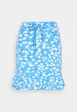 Even&Odd Mini Skirt With Volant - A-Lijn Rok - Light Blue/White -Even-Odd Winkel a6dec65036db42549358eb78f2a27224