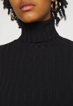 Even&Odd Rollkragen Bodycon Ripp Midi Strickkleid - Etui-Jurk - Black -Even-Odd Winkel a8d7be3763f9437d9b815dad9827cbac