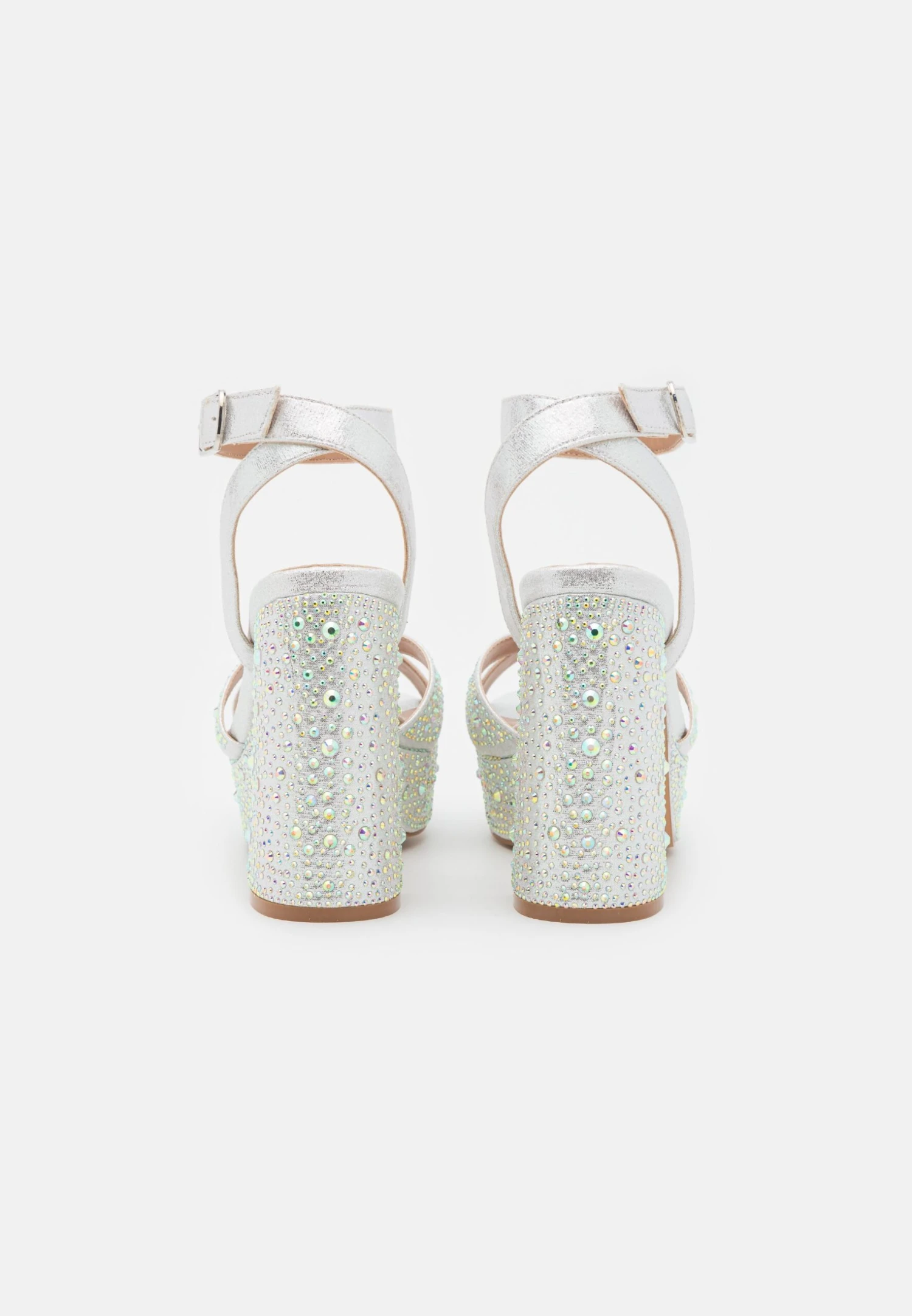 Even&Odd Sandalen Met Hoge Hak - Silver 6 Even&Odd Sandalen Met Hoge Hak - Silver - Afbeelding 4