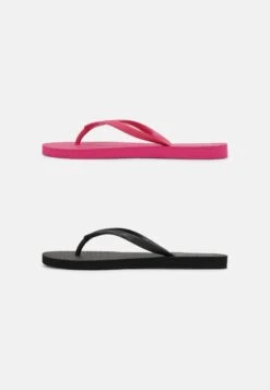 Even&Odd 2 Pack - Teenslippers - Black - Pink 10 Even&Odd 2 Pack - Teenslippers - Black - Pink -Even-Odd Winkel ad90fd39f1dc4fe3b261f230d0799c69