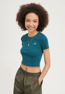 Even&Odd T-Shirt Basic - Teal