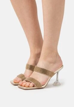 Even&Odd Muiltjes Met Hak - Gold