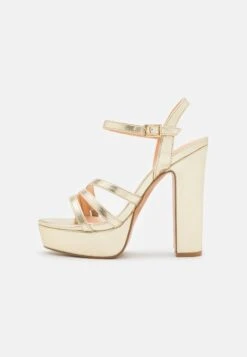 Even&Odd Sandalen Met Hoge Hak - Gold -Even-Odd Winkel b52f955342164333b246a6c7c8605dba