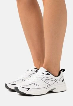 Even&Odd Comfort - Sneakers Laag - White/Black