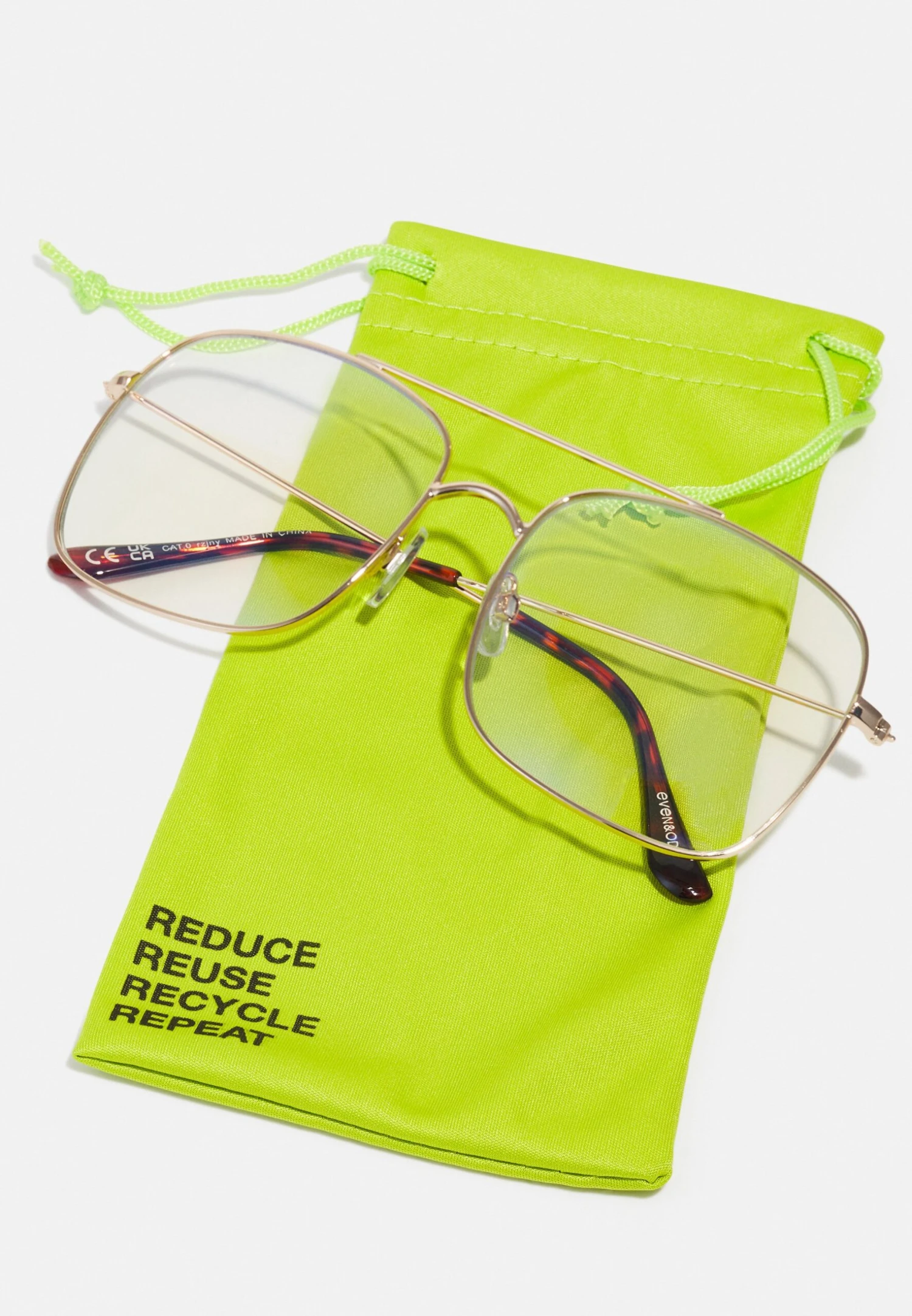 Even&Odd Unisex - Brillen Met Blauwlichtfilter - Gold-Coloured 4 Even&Odd Unisex - Brillen Met Blauwlichtfilter - Gold-Coloured - Afbeelding 3