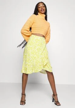 Even&Odd A-Lijn Rok - Light Green/White -Even-Odd Winkel d358053c95f44d3a941f5fcb0a525b1c