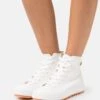 Even&Odd Sneakers Hoog - White 1 Even&Odd Sneakers Hoog - White -Even-Odd Winkel d90d6ad8220041b2bbd9e8d46a57763e