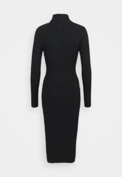 Even&Odd Rollkragen Bodycon Ripp Midi Strickkleid - Etui-Jurk - Black -Even-Odd Winkel da4246995487476d94f023d5a784fee4