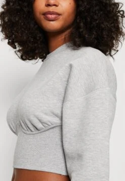 Even&Odd Sweater - Mottled Light Grey -Even-Odd Winkel e185de13d7704066888e896666b983b0