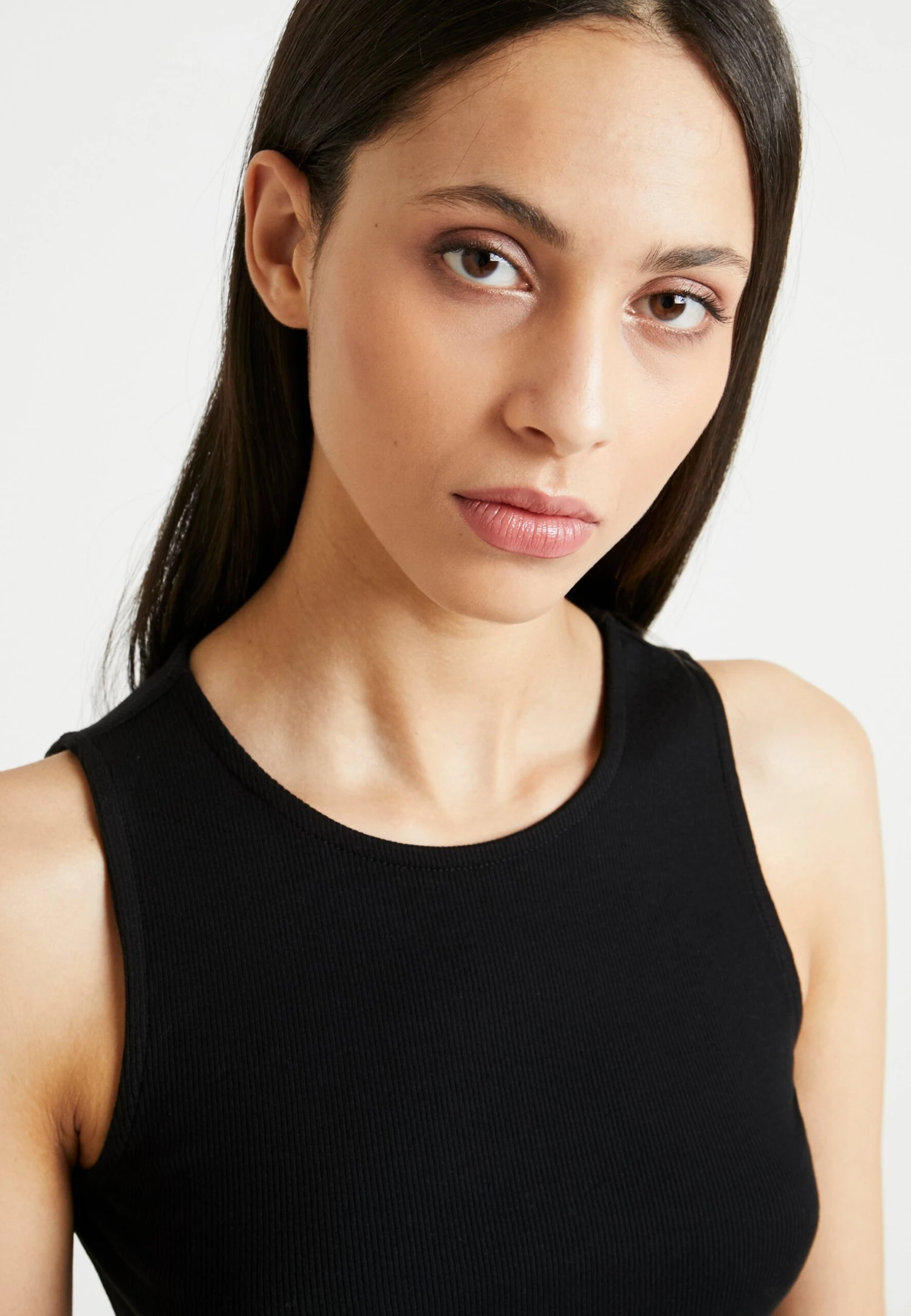 Gebreide Jurk - Black 6 Gebreide Jurk - Black - Afbeelding 4