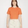 T-Shirt Basic - Orange 2 T-Shirt Basic - Orange -Even-Odd Winkel e4218143e5bf4b7b8f2b8a57320200ad