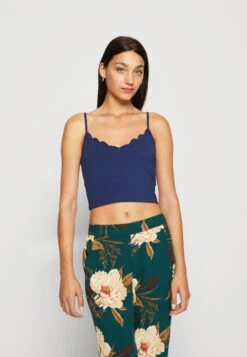 Even&Odd 2 Pack - Top - White/Dark Blue -Even-Odd Winkel e62b86bcf47e4344bccb831541fbc7ca