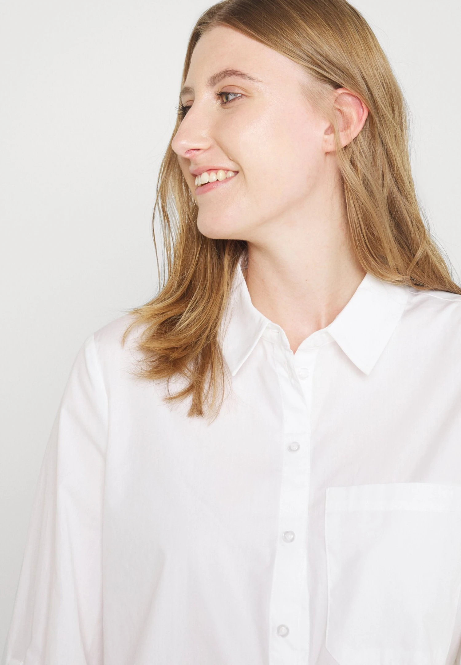 Even&Odd Blouse - White 8 Even&Odd Blouse - White - Afbeelding 6