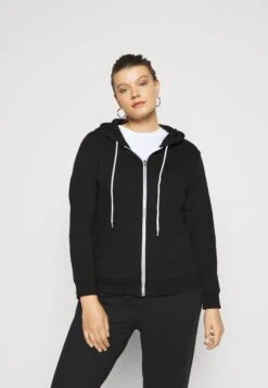 Sweater Met Rits - Black