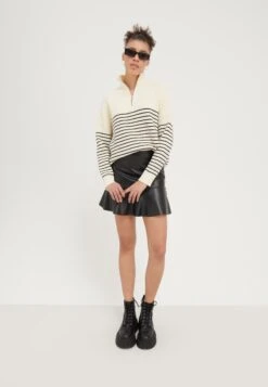 Even&Odd Leren Rok - Black -Even-Odd Winkel ff54532352a5441cbaa86da2159fa958