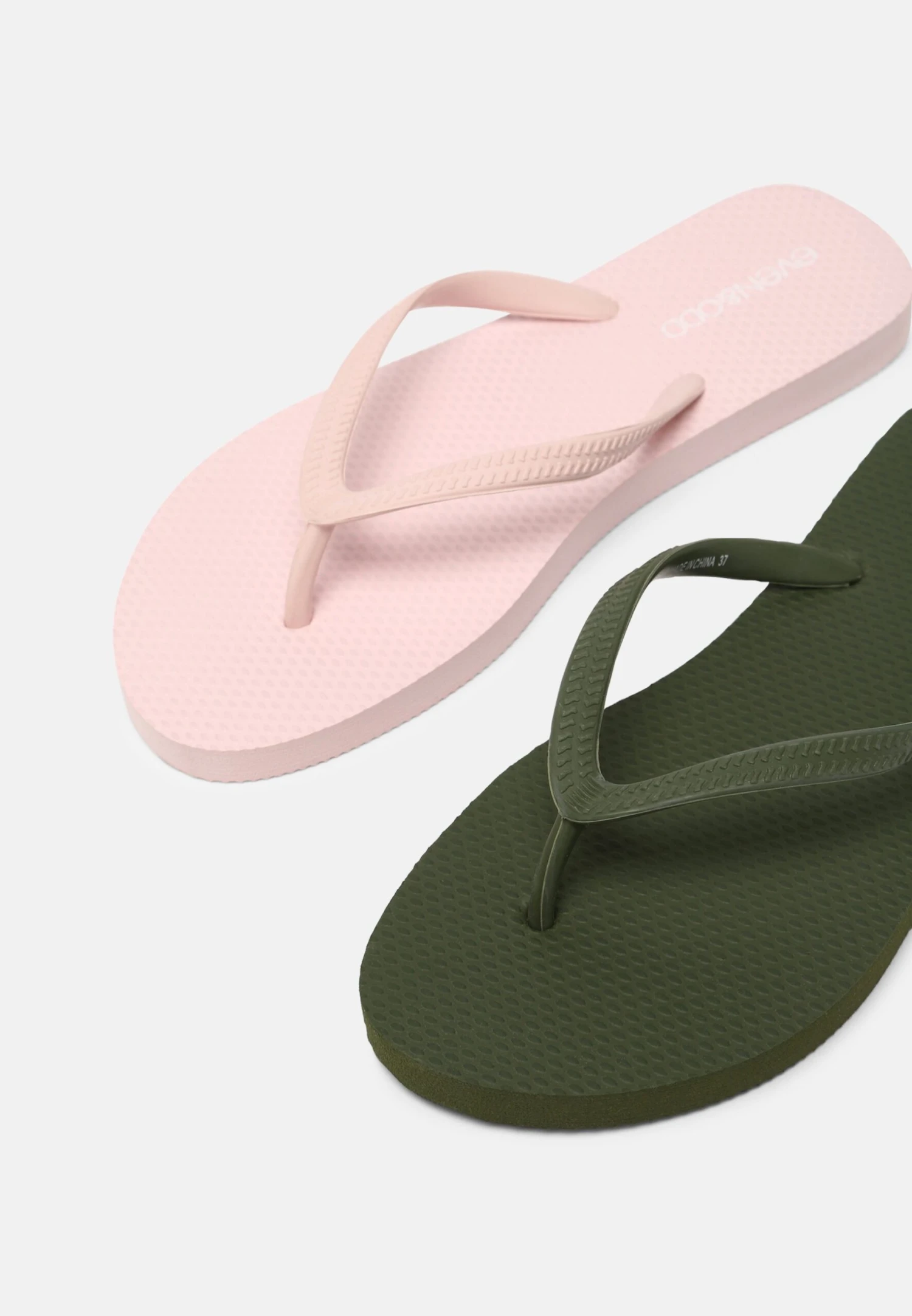 Even&Odd 2 Pack - Teenslippers - Khaki/Pink 8 Even&Odd 2 Pack - Teenslippers - Khaki/Pink - Afbeelding 6